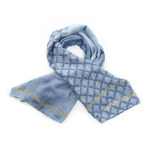 Guess dámský modrý šátek - T/U (DEN)